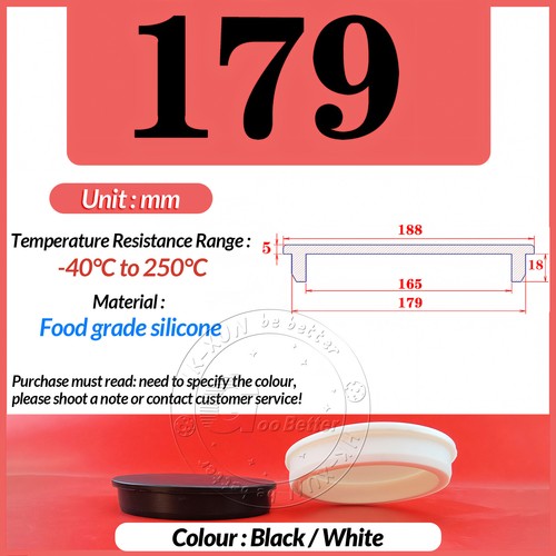 Black Round Silicone Rubber Blanking Seal Bung Hole Plugs End Caps 2mm-301.5mm - Picture 146 of 157