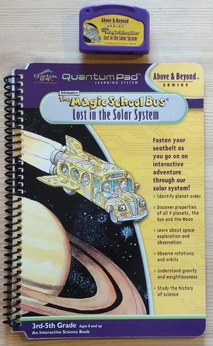 LeapFrog Quantum Leap Books and Cartridges Quantum Pad Choose Your Titles - Picture 1 of 14