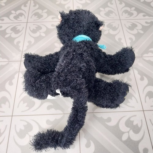 Webkinz Ganz Black Cat Kitten Plush Beanie Soft Toy HM135 - Picture 12 of 15