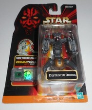 Hasbro STAR WARS Episode 1 Destroyer Droid Action Figure CommTech Chip 1998 NIB