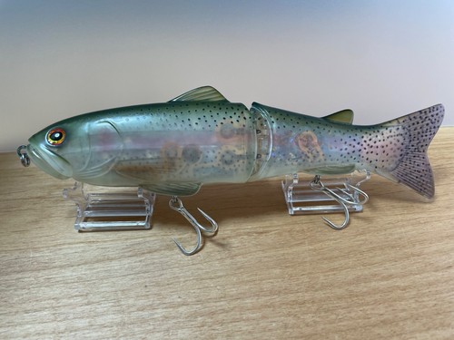 deps new slide swimmer 250 Limited Rainbow Trout swimbait glidebait lure Unused - Picture 4 of 15