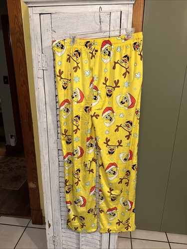 Men’s SpongeBob Christmas Sleep Pants Size L NWT - Picture 3 of 3
