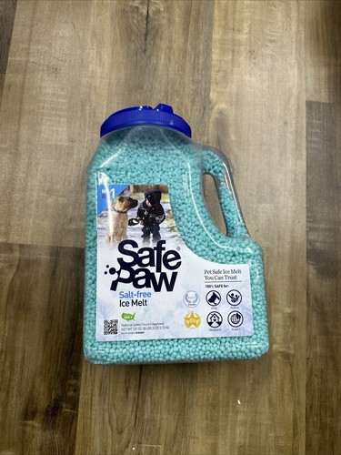 Safe Paw Salt-free Pet Safe Ice Melt, 8.3lb Jug Made In USA Sidewalk Steps