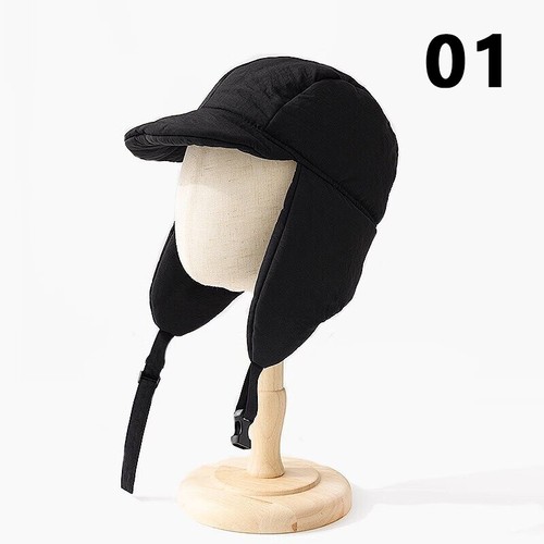 Adult Winter Outdoors  Down Cotton Warm Hat Ladies Plush Ski Riding Bomber Hats - Bild 15 von 20