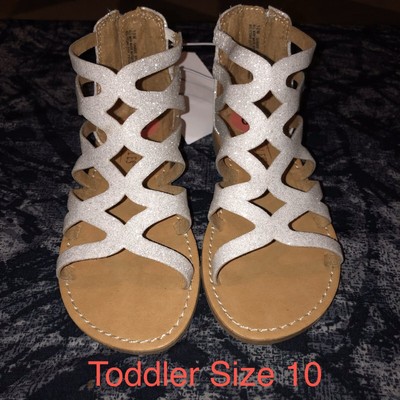 girls sandals size 10