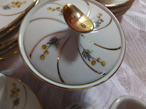 Rare beautiful Tea set 23 pcs mark: made in Japan with golden mark - Picture 11 of 12