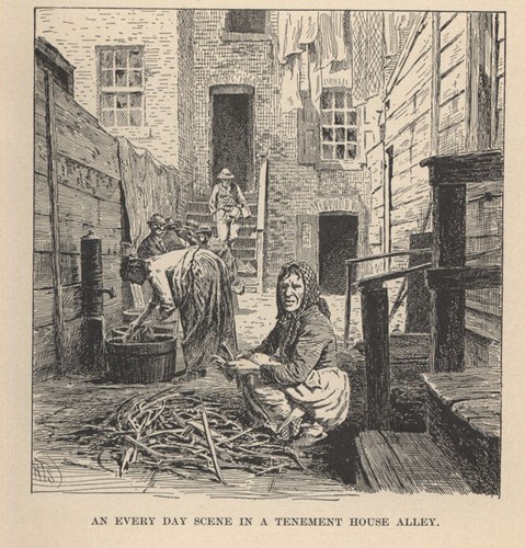 New York slums Helen Campbell Darkness and Daylight illustrated 1892 edition - Imagen 3 de 4