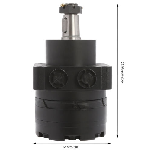 Motore ruota idraulica 250CC 290RPM 4 fori flangia per HGM-15E-3138 17,5 kW - Foto 2 di 10