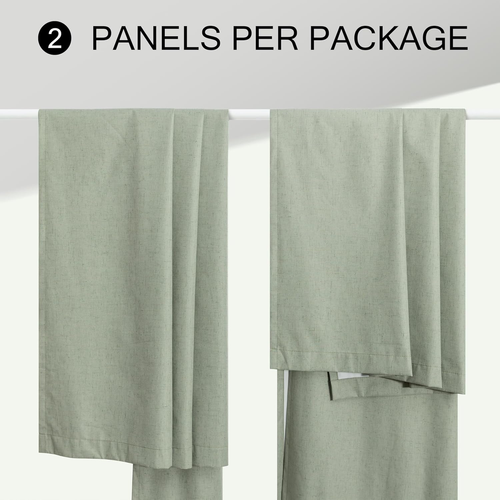 Green Country Kitchen Curtains 45 Inch Length Short Small Basement Window Blacko - Picture 9 of 12
