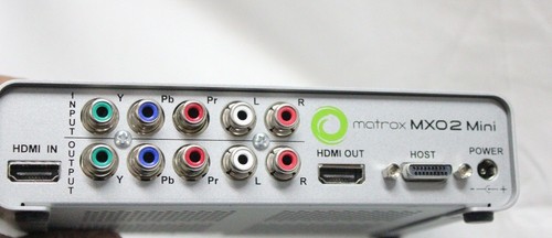 Matrox MXO2 Mini High Definition HDMI Analog Device MX02MINI - Picture 2 of 6