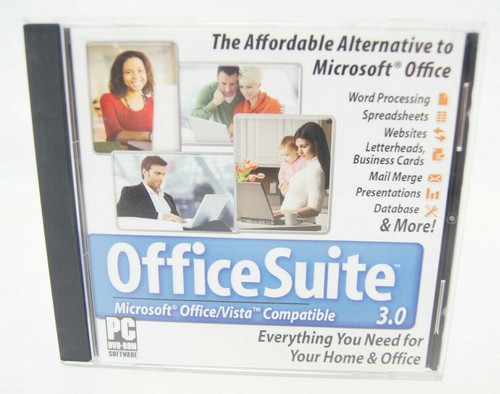 Office Suite 3.0 Affordable Alternative to Microsoft Office PC Computer Software - Picture 1 of 3