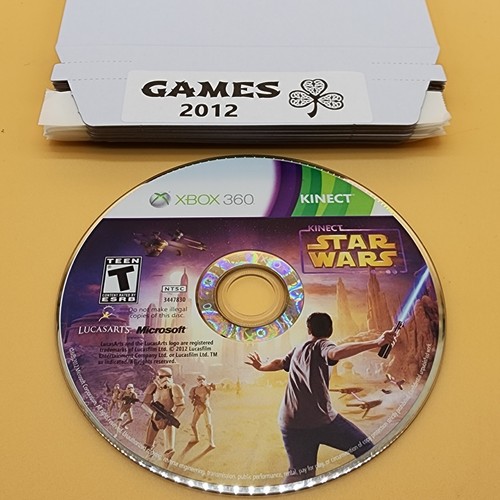 Star Wars Xbox 360 Kinect TESTED Disc Only