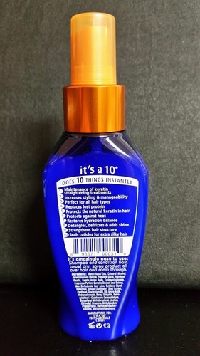 It's A 10 Miracle Leave In Plus Keratin, Twin Pack -- 4 fl oz ea (120 ml) - Picture 4 of 4