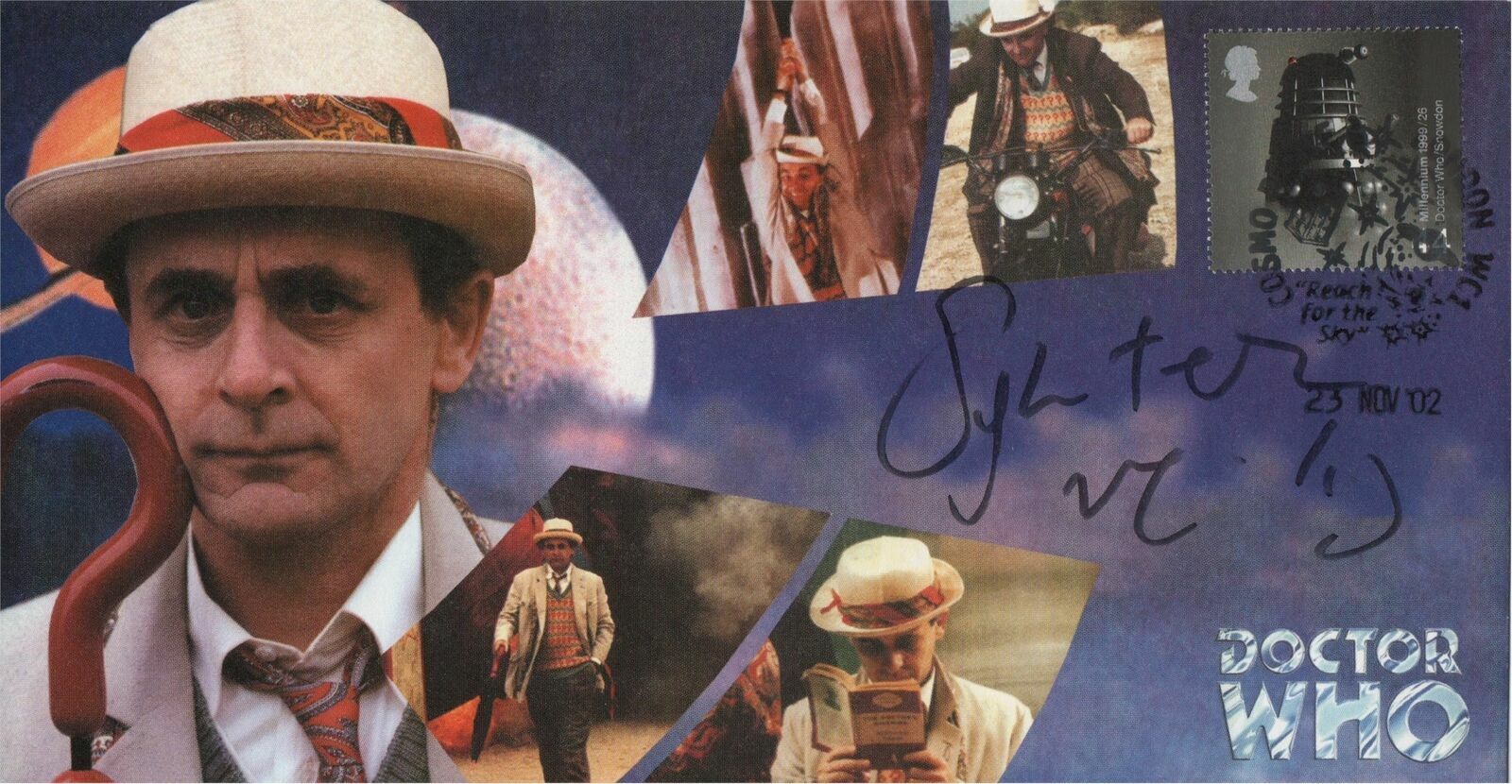 DR/DOCTOR WHO - CLASSIC DOCTOR WHO AUTOGRAPHED/SIGNED COMMERATIVE STAMP COVERS - Picture 129 of 138