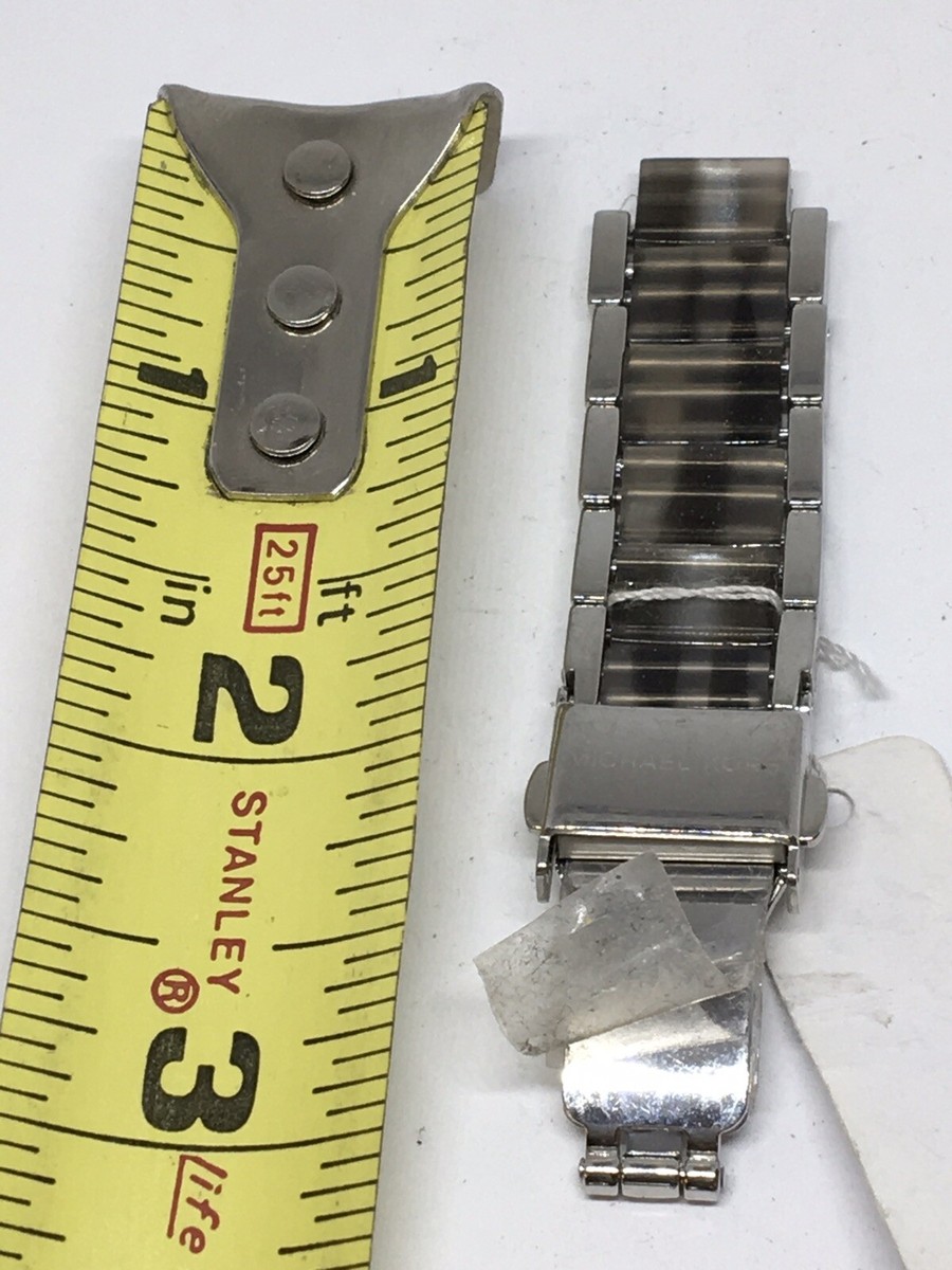 Michael Kors Watch Bracelet Links Parts Men s Women s Partial Band 16mm V643 eBay