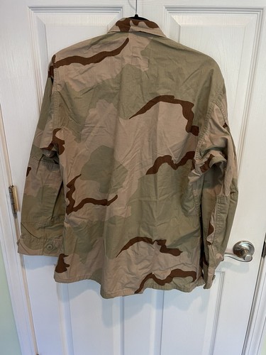 Pair of 2 U.S. Navy Combat Desert Camouflage BDU Coat Jacket Size Medium Regular - Picture 11 of 11