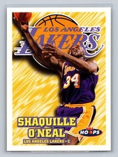 Shaquille O'Neal 1997 NBA Hoops #81 Los Angeles Lakers