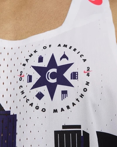 Nike Chicago Marathon AeroSwift Dri-FIT ADV Running Singlet FV6335-100 Men's XL - Picture 16 of 17