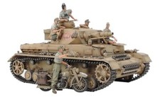 Tamiya 1/35 German Tank Panzerkampfwagen IV Ausf.F North Africa Model Ki