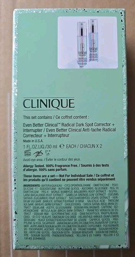 Lot of 2 Clinique Even Better Clinical Radical Dark Spot Corrector Serum 1 oz - Picture 1 of 5