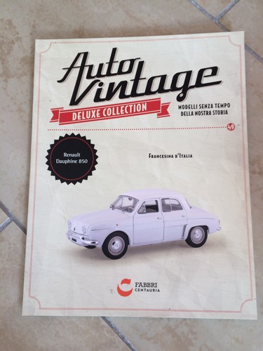 FASCICOLO AUTO VINTAGE DELUXE COLLECTION FABBRI - SCEGLI DAL MENU A TENDINA - Foto 64 di 67