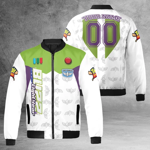 Personalized Toy Story Character Buzz Lightyear To Infinity And Beyond Jacket