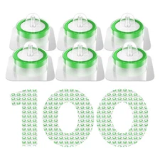 100PCS Lab Supplies PES Membrane Syringe Filter Sterile 33mm 0.22µm Individually