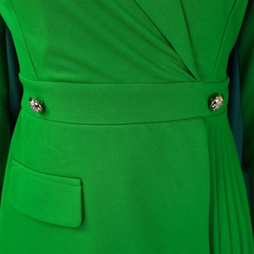 Damen Cocktail Party Kleid 50er Ausgestellt A-Linie Freizeit Büro Arbeit Abschlussball Swing Kleid - Bild 47 von 60