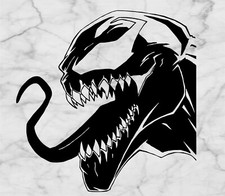 Venom Auto Aufkleber Car Sticker 22x 22.2