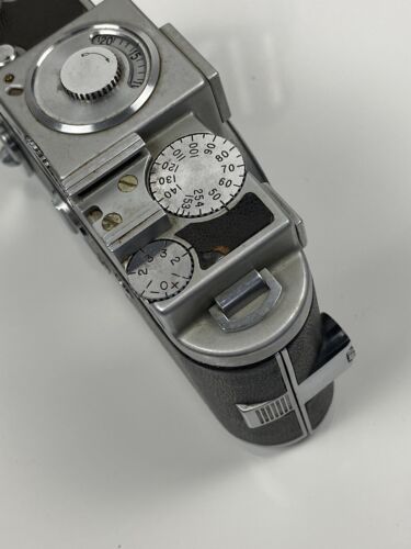 Rara fotocamera vintage Kodak Ektra 35 mm pellicola telemetro + Exa II: per parti di ricambio, così com'è. - Foto 4 di 24