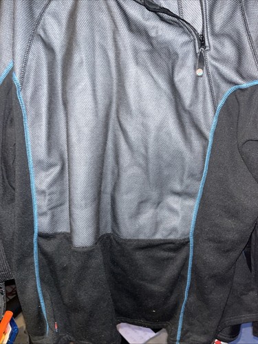 Black Men's 3xl Freeze Out Thermal Protection Cycle Gear One PC Suit D33