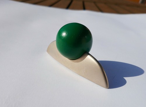 Grün Holz - Metal Griffe Möbelgriffe Küchengriff Schrank Türgriffe Modern Griff - Picture 2 of 2