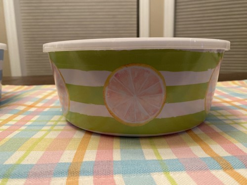 Juego de 3 tazones de almacenamiento de alimentos con temas de frutas, tazón de limón, tazón de lima, tazón de pomelo - Imagen 8 de 17