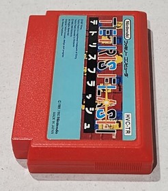 Tetris Flash - 1993 Famicom Complete in Box CIB NES Nintendo Puzzle Game NSTC-J