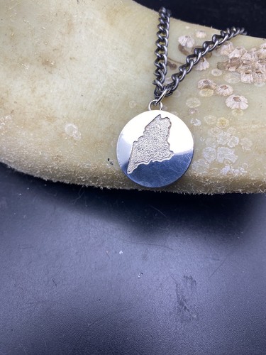 State Of Maine Anhänger Sterlingsilber  - Bild 1 von 5