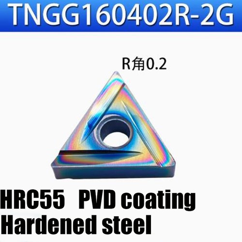 TNGG160402R-2G/TNGG160402L-2G/TNGG160404R-2G/TNGG160404L-2G For Hardened steel - Picture 2 of 5