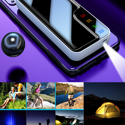 10000000mAh Power Bank Portable 2 USB Fast Charger Battery Pack for Mobile Phone - Picture 6 of 14
