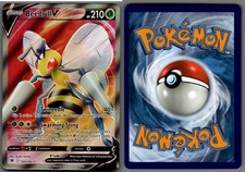 2022 Pokemon, Astral Radiance, #160/189 Beedrill V, Full Art Holo Ultra Rare