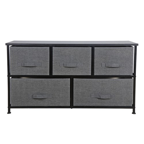 Drawer Dressers for Bedroom Closet Storage Organizer W/Metal Frame Vertical/Wide - Picture 9 of 48
