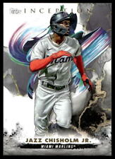 Jazz Chisholm Jr. 2023 Topps Inception 82 Miami Marlins SN Baseball Card