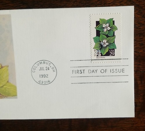 US FDC # 2675 Bunchberry Vermont 1992. - Picture 4 of 6