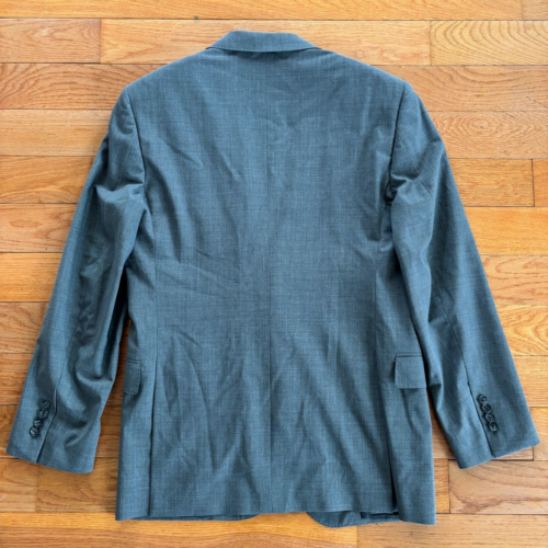 Brooks Brothers 1818 Regent Fit Lanificio di Tollegno grau Wollblazer 40R 34W - Bild 2 von 14