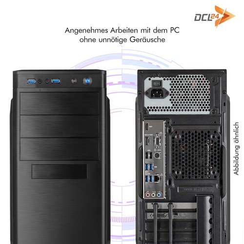 Office PC Intel i5-14400 Onboard 16GB RAM 500GB SSD - Bild 4 von 8