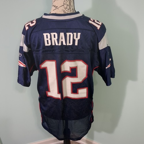 Maillot New England Patriots TOM BRADY par Reebok Youth xl extra large 12 PATS GOA - Photo 2/4