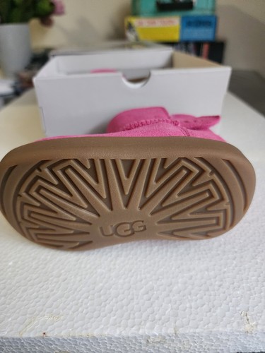 UGG INFANT KEELAN PINK AZALEA SIZE 04/ 05 BOOTS AUTHENTIC NEW - Picture 4 of 5