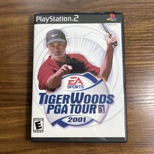Tiger Woods & PGA Tour 2001 - Sony PlayStation 2 - No Manual