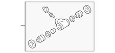 Genuine Nissan Wheel Cylinder 44100-JX02E