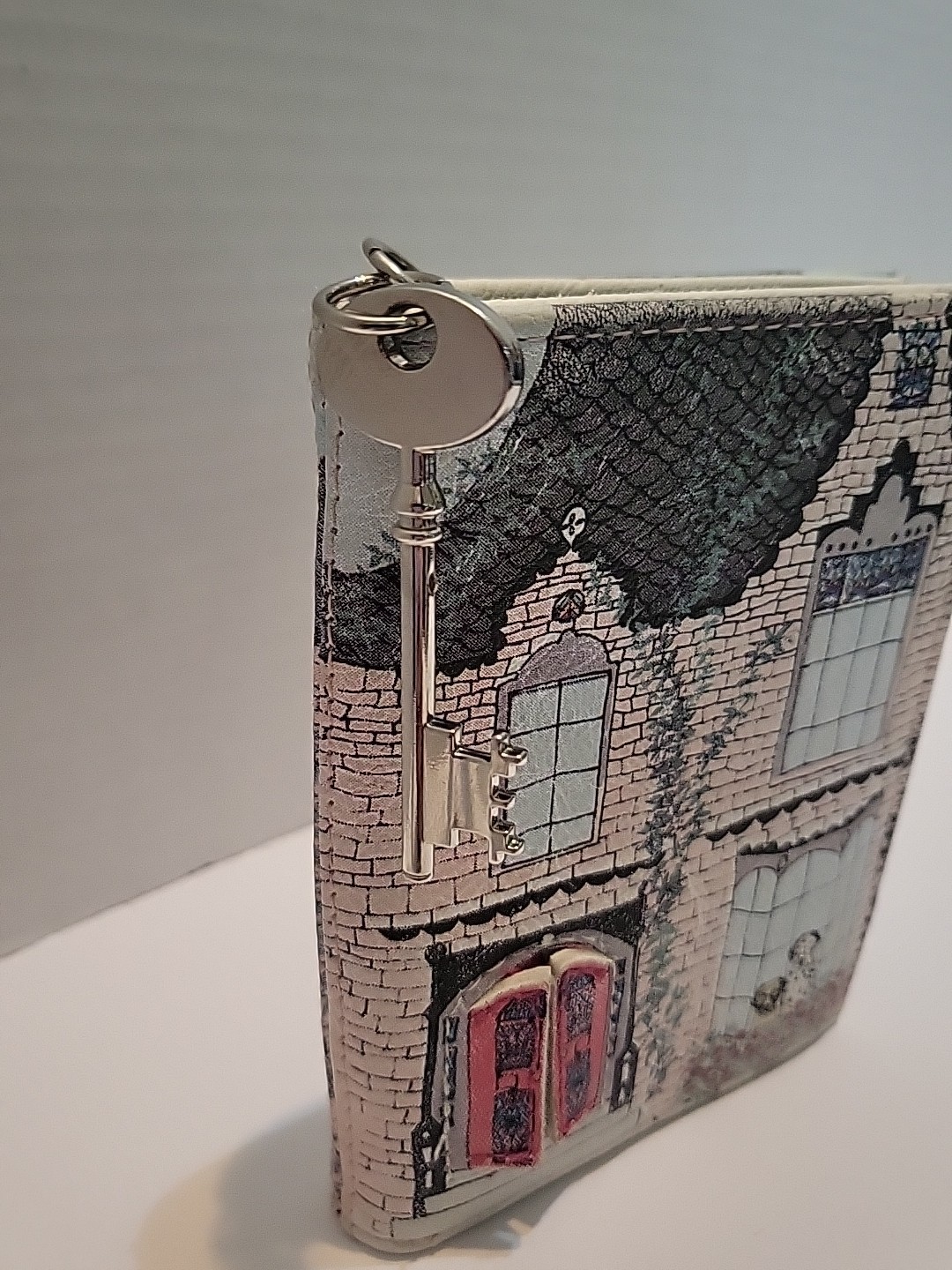 Disney Parks Disaster Designs Home Key Zip Around Wallet With Pug & Dalmatian