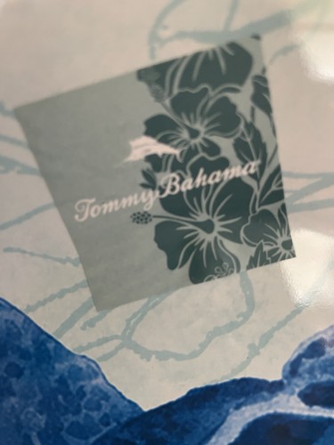 7 Tommy Bahama Blue Crab and Turtle Melamine Plate Set Beach Ocean Nautical - Picture 3 of 19
