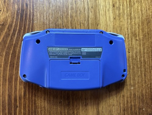 Nintendo Game Boy Advance Indigo Lote 6 Juegos y Nyko Gusano Luz Probado GBA Púrpura - Imagen 3 de 17